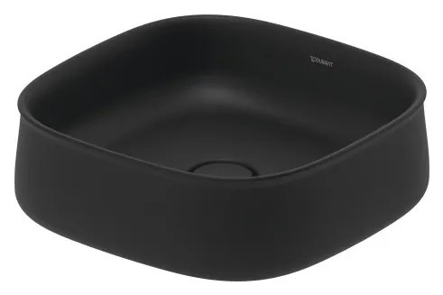 Duravit Zencha - Umývadlová misa 420x420 mm, matný antracit 2373421379