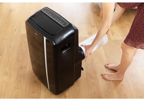 Sencor - Inteligentná mobilná klimatizácia 3v1 1450W/230V 12000 BTU Wi-Fi čierna + DO