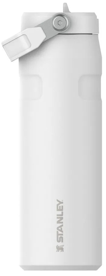 Biela termoska z nehrdzavejúcej ocele 700 ml IceFlow™ Bottle Flip Straw 2.0 Frost – Stanley