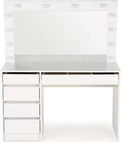 Toaletný stolík Hektor XL (biela) (so zrkadlom). Vlastná spoľahlivá doprava až k Vám domov. 1039579