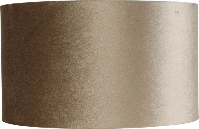 Zamatový tienidlo taupe 35/35/20