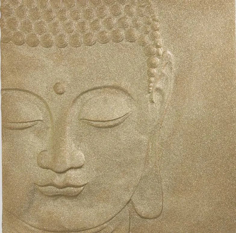 Arthouse Trblietavý 3D obraz -  Gold Buddha