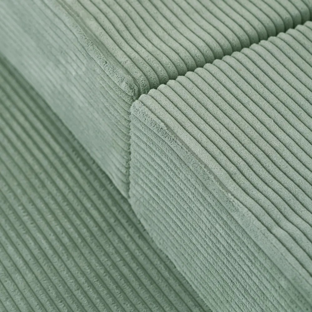 Rozkladacia detská pohovka - zelená, prémiový menčester