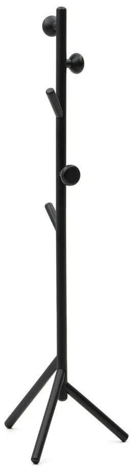 Čierny vešiak z bukového dreva 46x170 cm Nadue – Kave Home