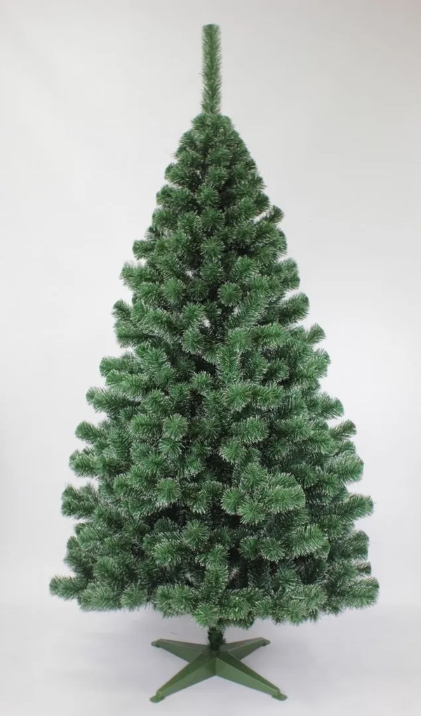 JAKS VIANOČNÝ STROMČEK JEDĽA LUX - ZELENO - BIELA 100CM