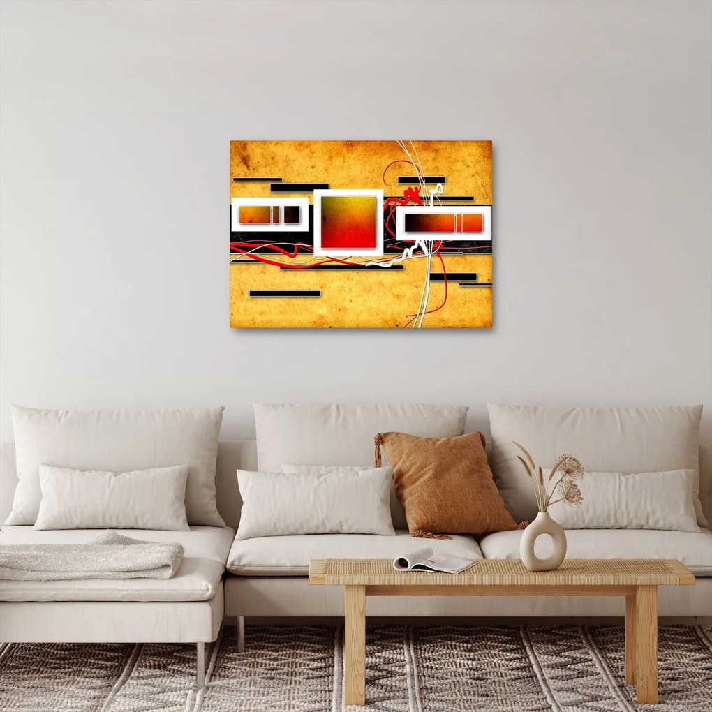 Obraz - Abstrakcia (70x50 cm)