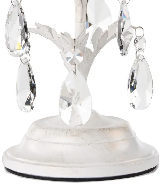 ONLI - Stolná lampa TERESA 1xE14/6W/230V biela