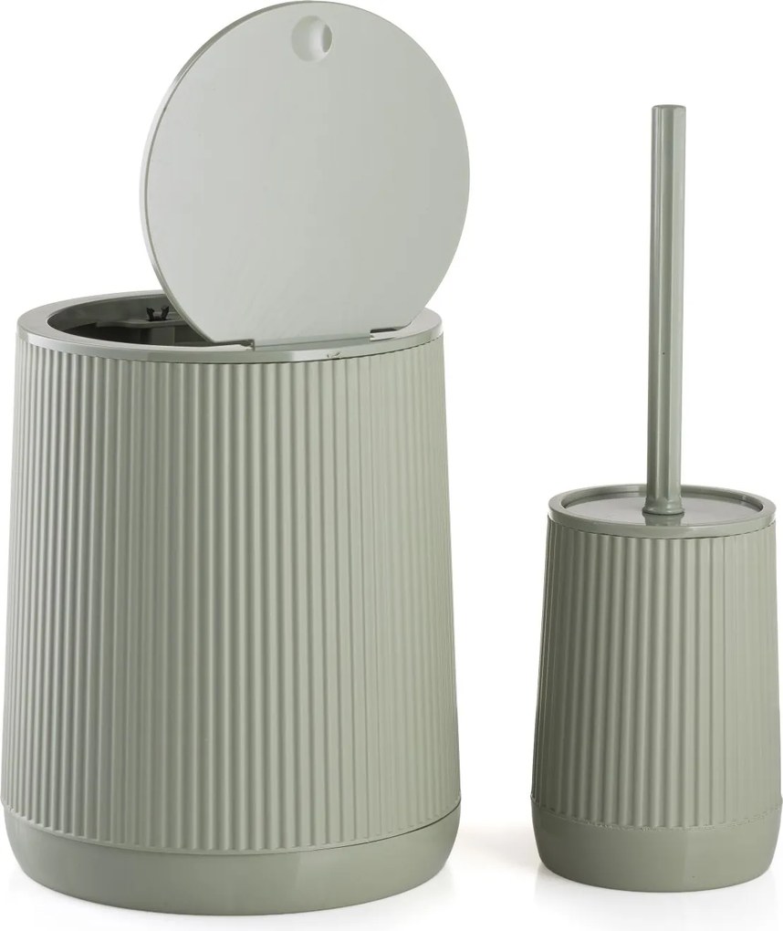 Sada kúpeľňových doplnkov Avenis, zelená