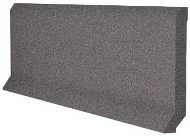 Sokel Rako Taurus Granit antracitovo šedá 8x30 cm mat TSFKF065.1