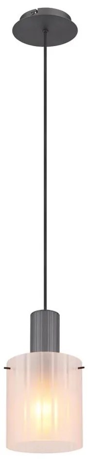 Globo 15904HF - Luster na lanku TULIVAR 1xE27/40W/230V pr. 18 cm biela