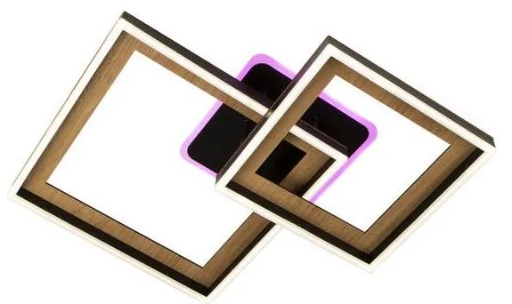 LED RGBW Stmievateľné stropné svietidlo LED/75W/230V 3000-6500K + diaľkové ovládanie