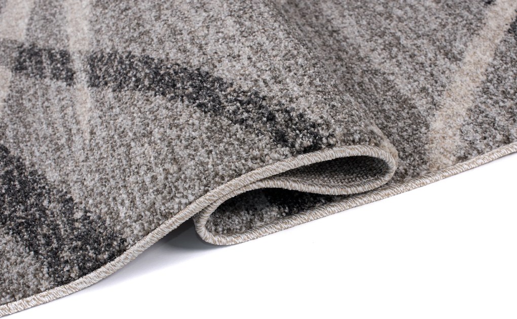 TA Koberec K197A TMAVOSIVÉ SARI B1X Rozmer: 80x150 cm