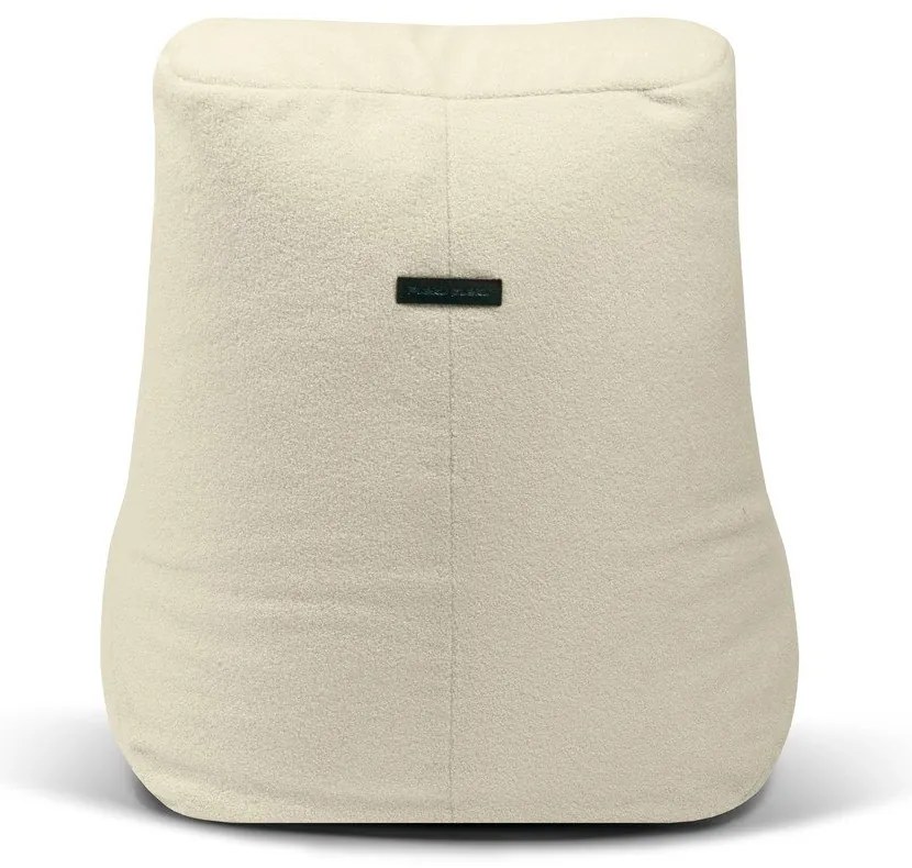 Svetlosivý sedací vak z textílie buklé Tube – SLOWDOWN