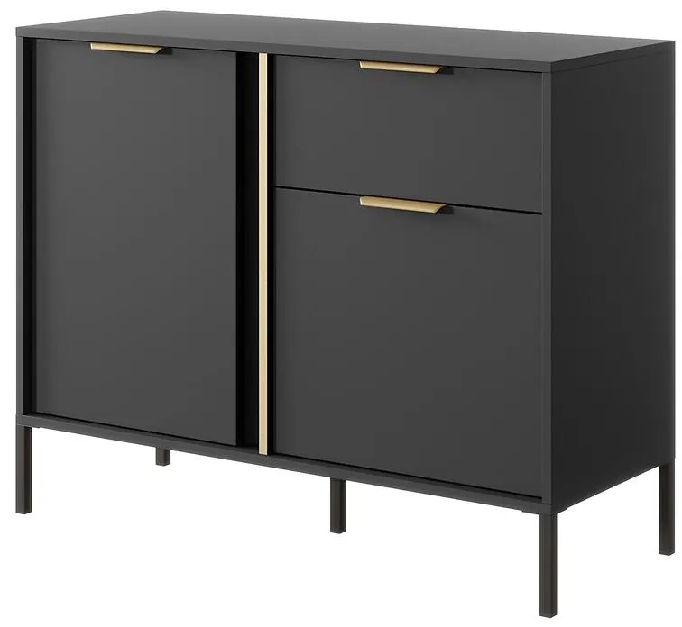 Komoda LARS 103 2DS Antracit