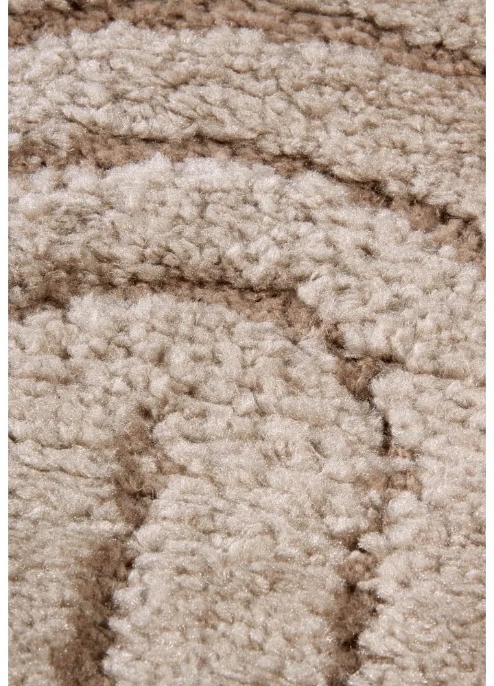 Taupe okrúhly koberec ø 200 cm Panglao New York Taupe – Elle Decoration