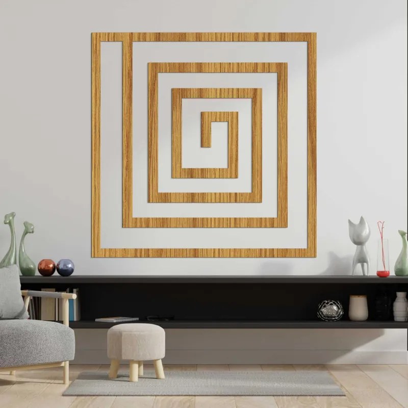 Geometrický špirálový obraz v diamante| SENTOP HDF0397