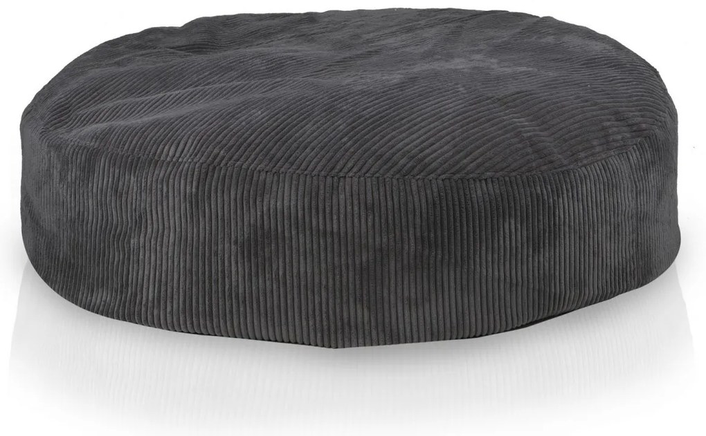 Manšestrový sedací vak Island 420 l – 120 cm – 6 farieb Farba: SZ75 - modrá