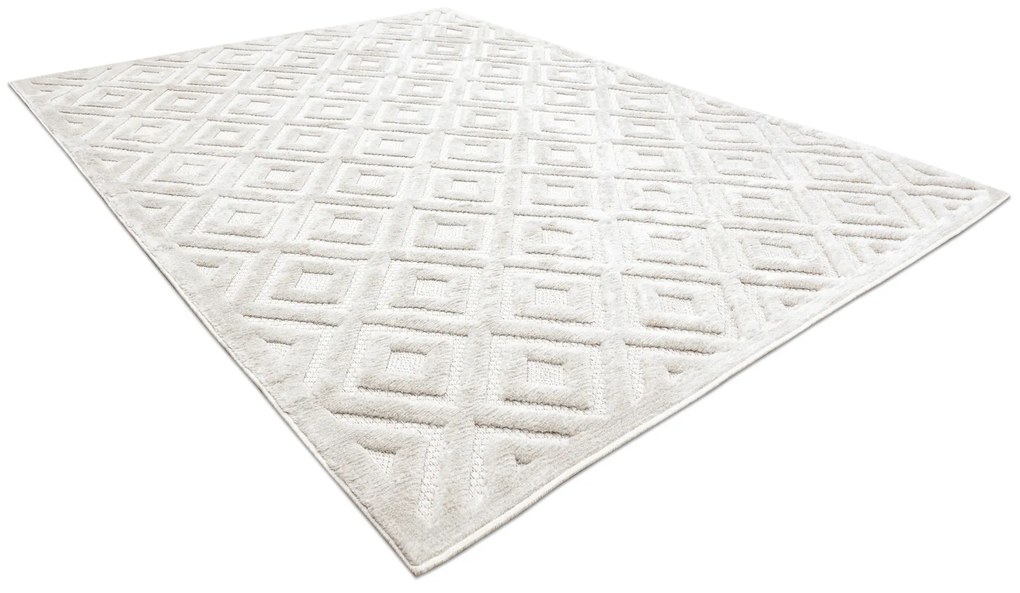 ŠNÚRKOVÝ KOBEREC SANTO SIZAL 58365A Romby, béžový