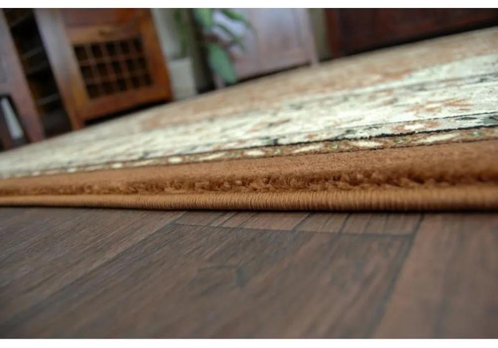 Kusový koberec Agas hnedý 180x270cm