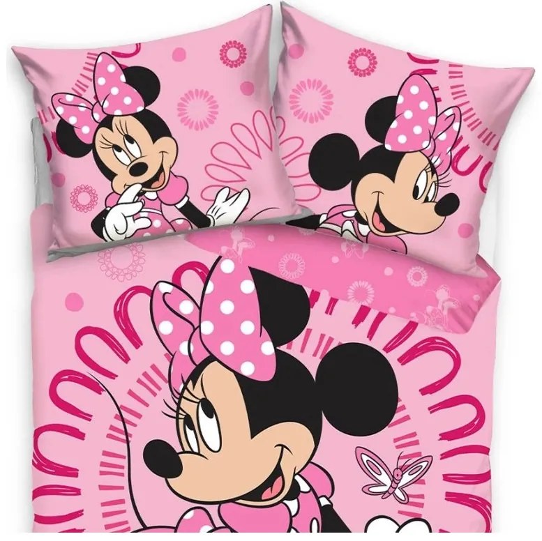 Detské obliečky Báječná Minnie 140x200/70x90 cm