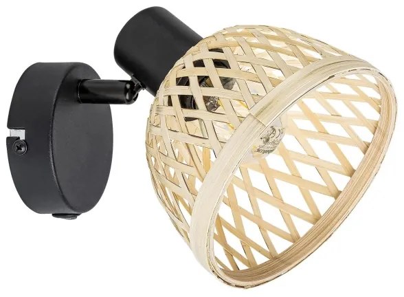 Rabalux 3133 - Nástenné bodové svietidlo RATTAN 1xE14/15W/230V ratan