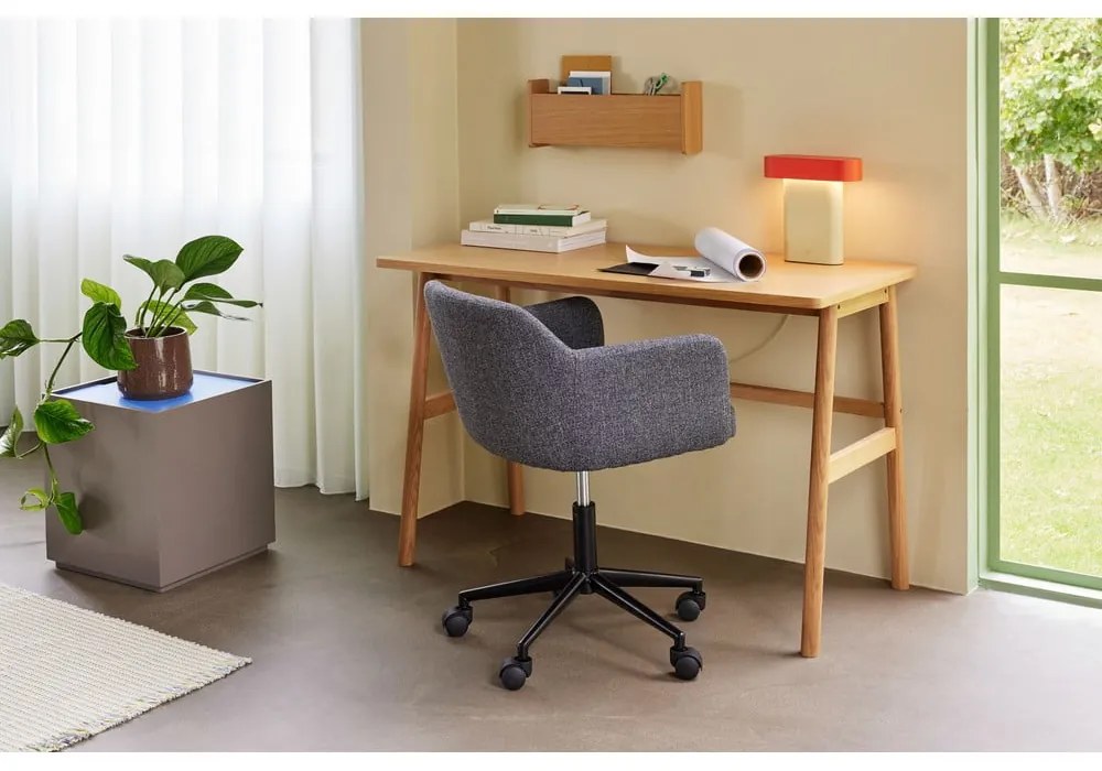 Oranžovo-béžová stolová lampa (výška 25 cm) Sleek – Hübsch