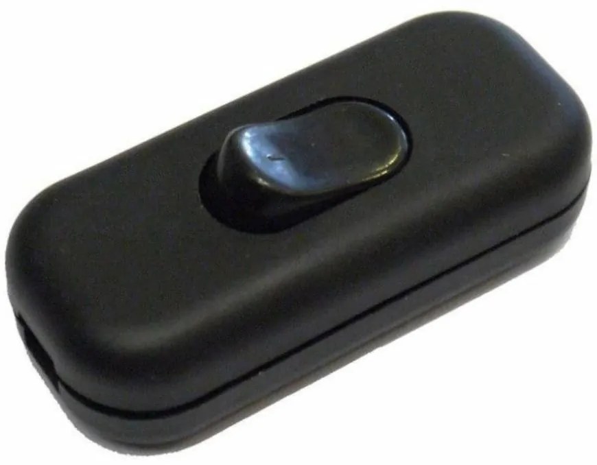 Vypínač WP20 1-pólový čierny