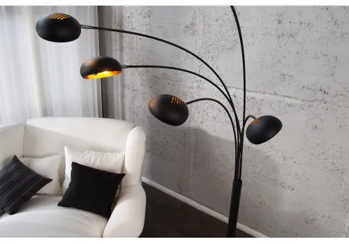 Stojaca lampa 22967 Čierna - Komfort-nábytok