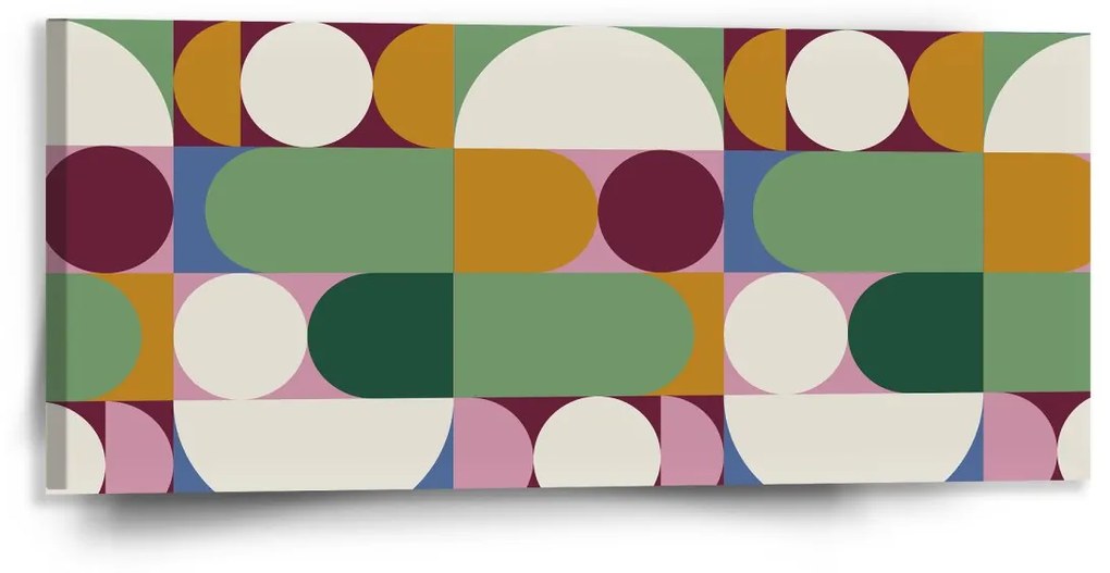 Sablio Obraz Farebná rovnováha - 110x50 cm