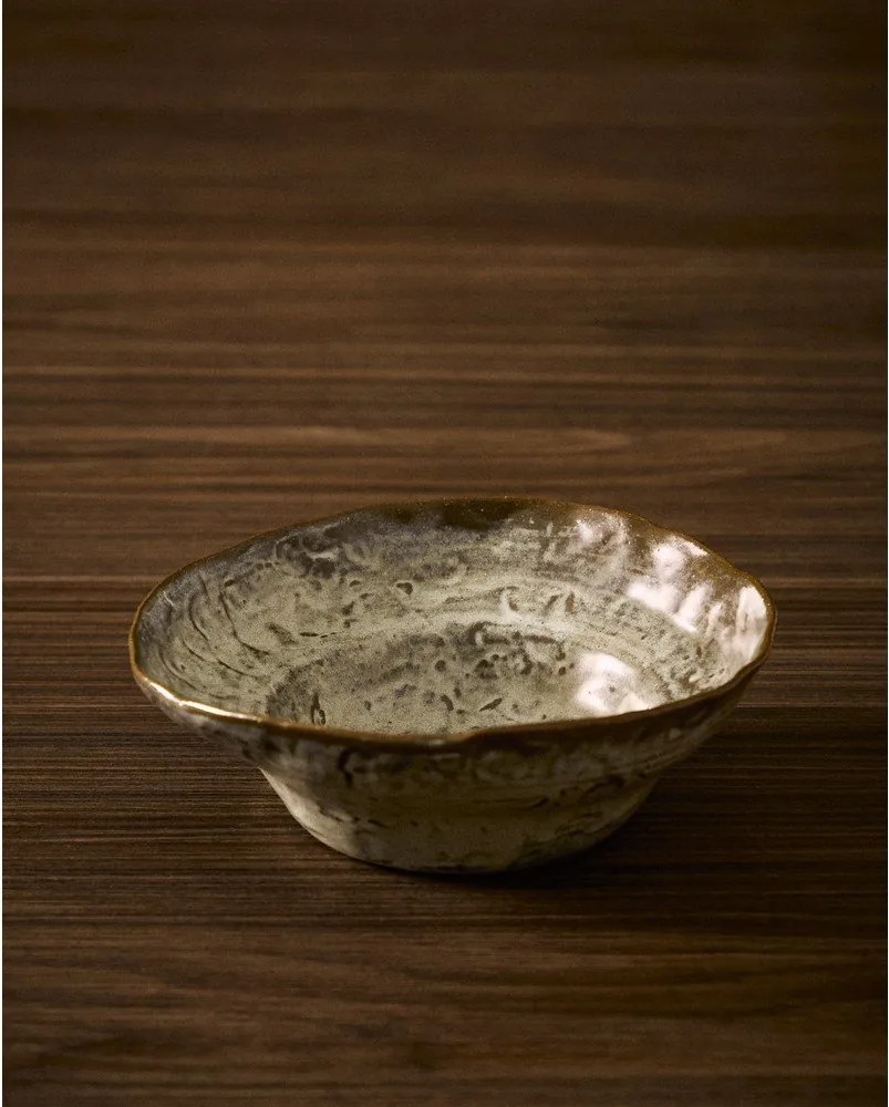 Sivá keramická polievková miska Alenia – Kave Home