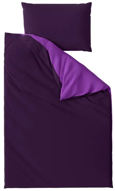Bavlnené obliečky VIOLETTA fialové Rozmer obliečky: 70 x 90 cm | 140 x 200 cm