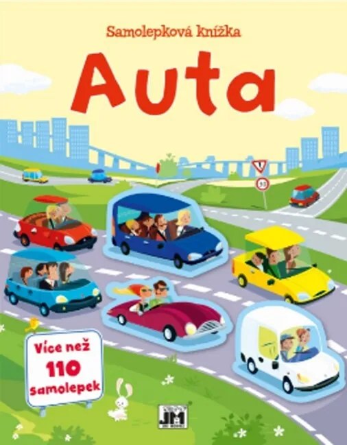 Samolepková knížka: Auta