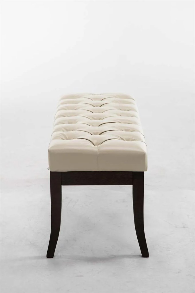 Lavica Ramses 100, nohy antik tmavé - Krémová