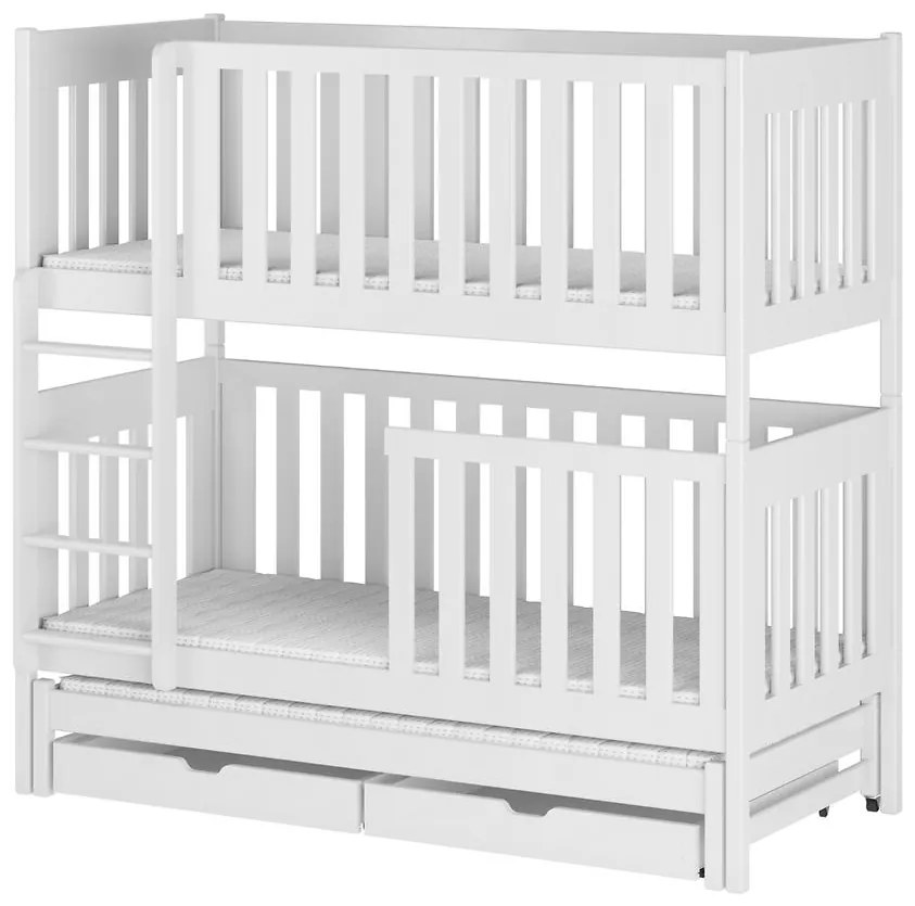 Posteľ Emilka 90x200 white