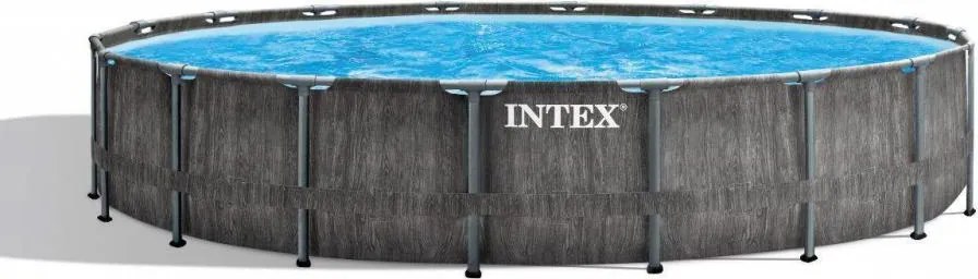 Bazén Intex Prism Frame Greywood 5,49 x 1,22 m kompletset s filtráciou