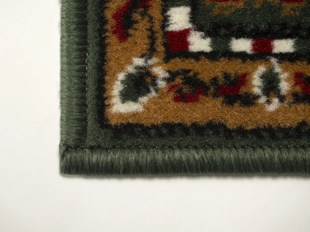 Alfa Carpets Behúň na mieru TEHERAN T-102 green - šíre 100 cm