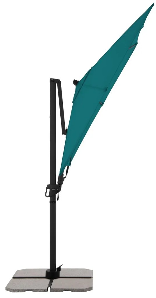 Derby DERBY DX 210 x 210 cm – kvalitný záhradný slnečník s bočnou nohou