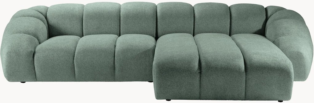 Velúrová rohová pohovka Diana (4-miestna)