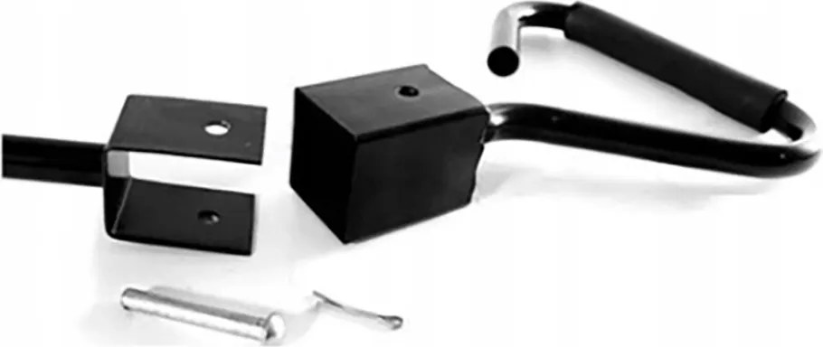 CH Čierny záhradný vozík s odnímateľnými bočnicami Loca M