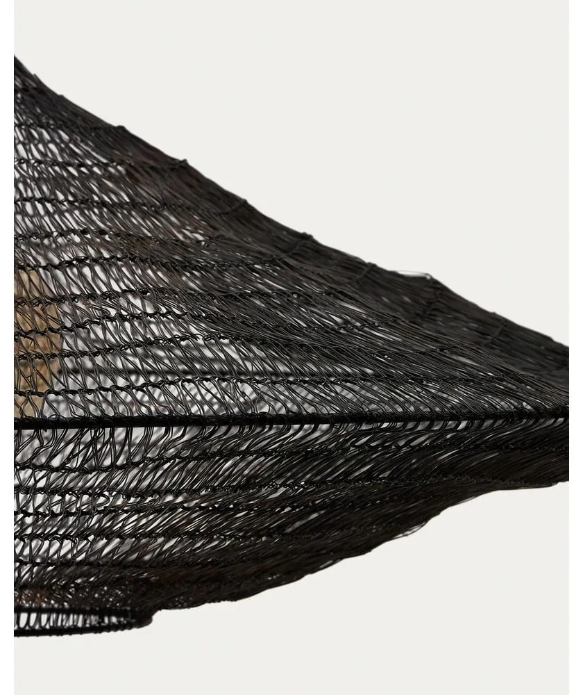 Čierne závesné svietidlo ø 87 cm Makai – Kave Home