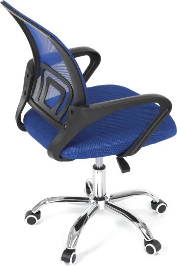 Detská otočná stolička modrá KA-L103 BLUE