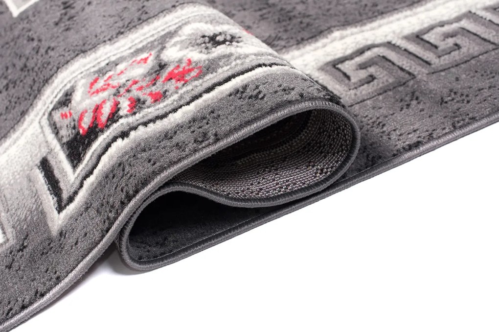 TA Koberec 4489A TMAVO SIVÁ LACNÁ PP CRM Rozmer: 80x150 cm