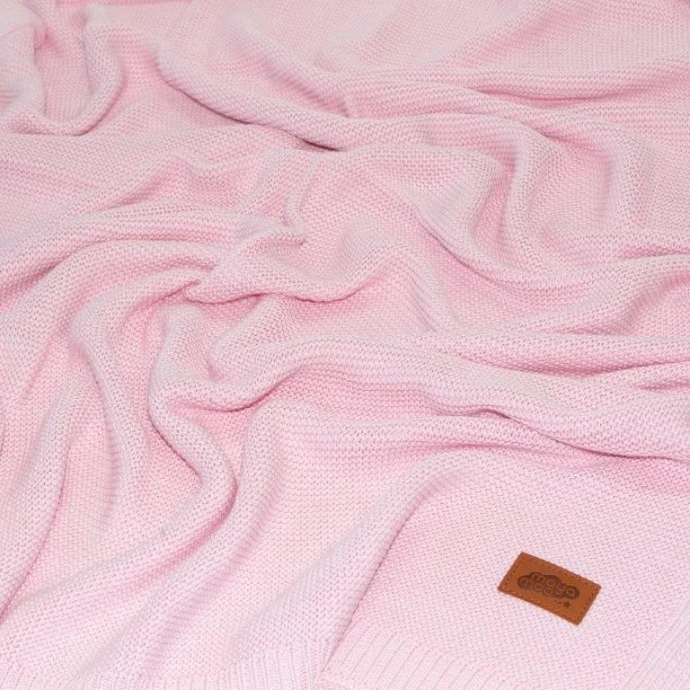 Detská bambusová dečka MAYA MOO DESIGN 03 ružová