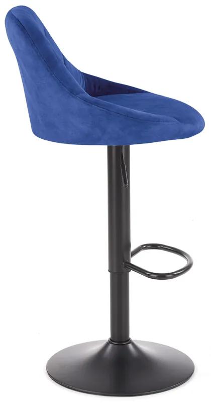 Barová stolička H-101 - granátová / čierna