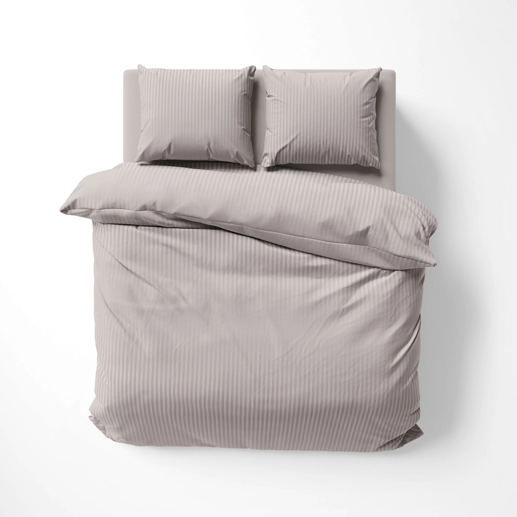 INTERMEDIC SK Damaškové obliečky z bavlny Béžové 200x220/2x70x80 cm