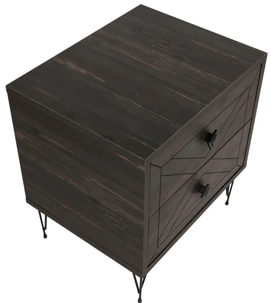 Nočný stolík Luna Dark Brown