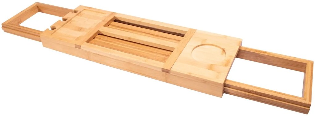 Bambusový stolík do vane Dafne hnedý