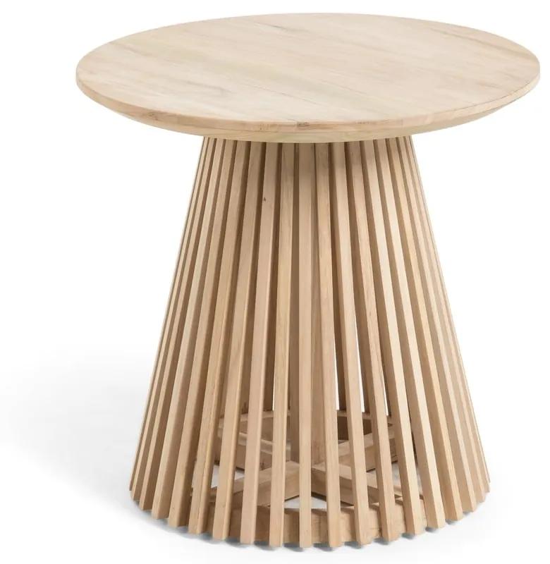 Príručný stolík z teakového dreva La Forma Irune, ø 150 cm