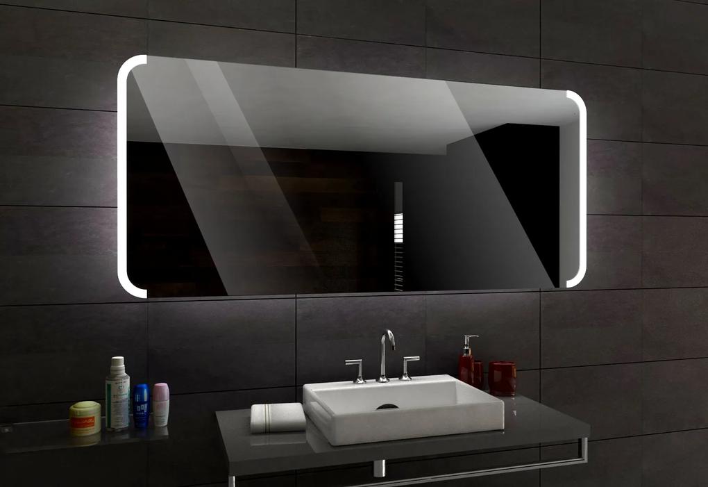SEATLLE zrcadlo s LED osvětlením 120 diod na metr Barva podsvícení zrcadla: dual white s dotykovým vypínačem, Šířka (cm): 50, Výška (cm): 50