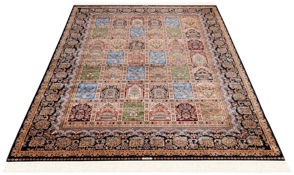 Obsession, Kusový koberec My Babylon of Obsession 301 navy, 140x200, modrá, chodba / predsieň